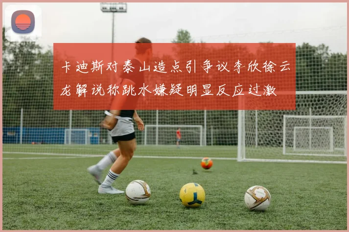 卡迪斯对泰山造点引争议李欣徐云龙解说称跳水嫌疑明显反应过激