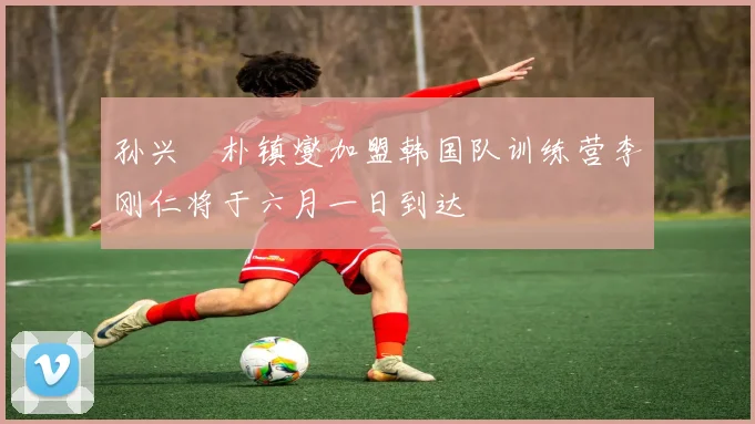 孙兴慜朴镇燮加盟韩国队训练营李刚仁将于六月一日到达
